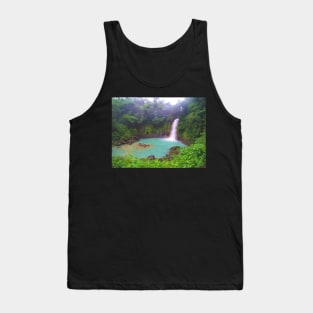 Amazing Waterfall In Costa Rica! Nature Photography Tank Top